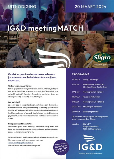 IG&D meeting MATCH