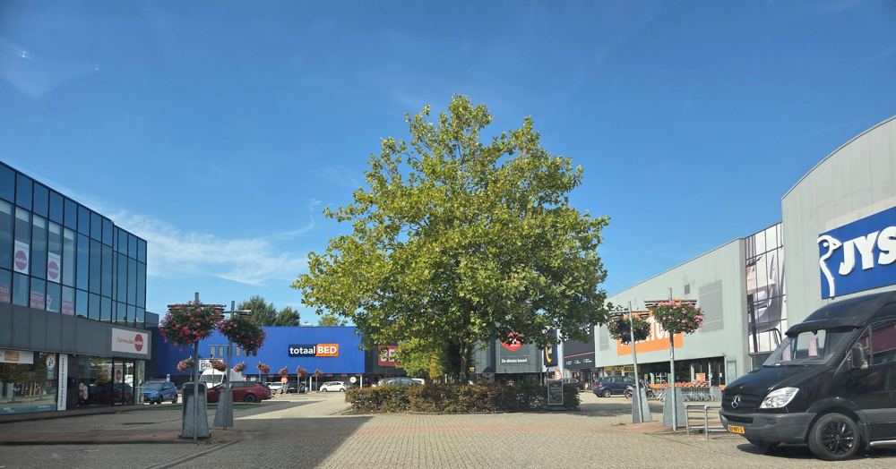 De woonboulevard in Wijnbergen